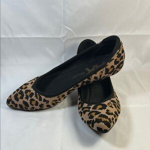 Anne Klein Leopard Print Flats